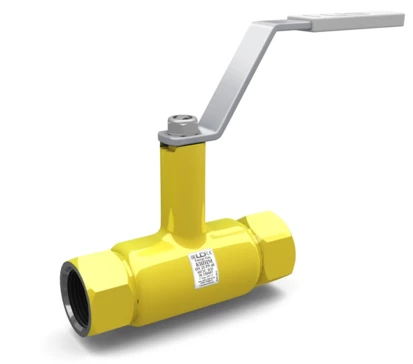 Кран шаровый резьбовой LD КШЦМ Gas 040.040.Н/П.02. стальной ст 20 Ду40 Ру40 МПа в Самаре