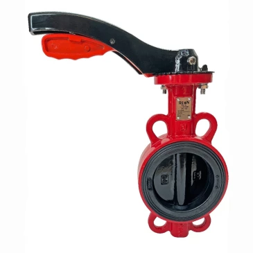 Затвор дисковый поворотный REON Ду32 Ру16 EPDM RSV81RED корпус - чугун, диск - чугун, рукоятка в Самаре