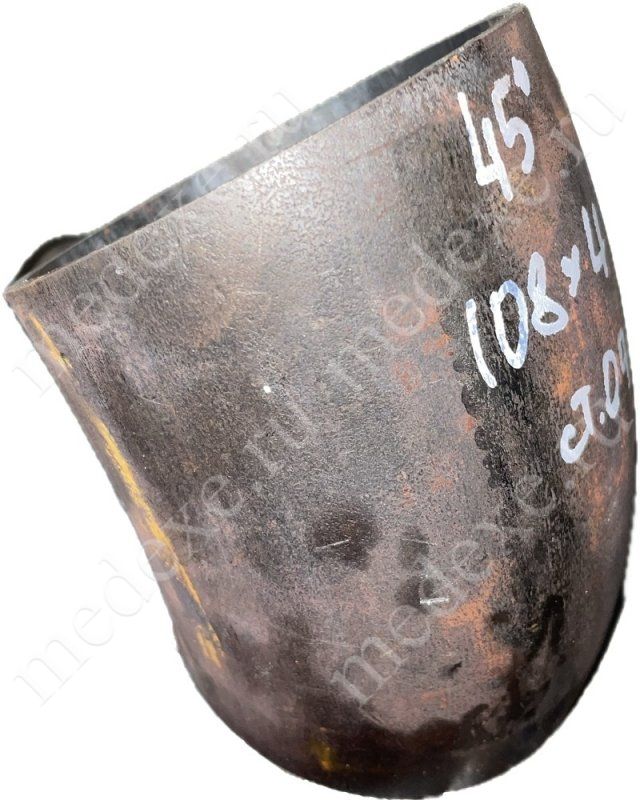Отвод 45-108х4 ст.09г2с 45 град. 2 исп. ГОСТ 17375-2001 МС01 в Самаре